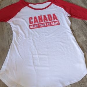 Canada Baseball Tee